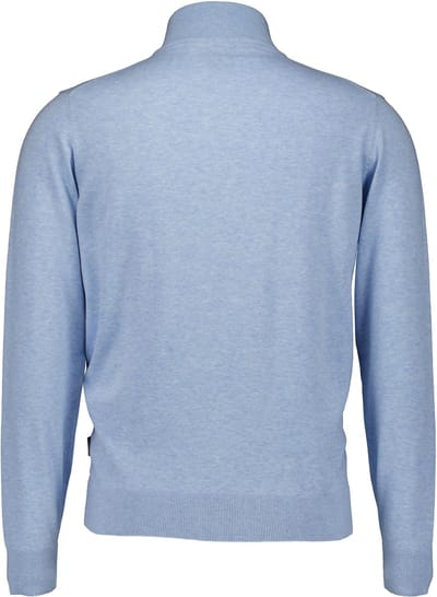 Bugatti - Trui Lichtblauw Bugatti Herren Pullover 1/1 Arm Lichtblauw 7500-15510e