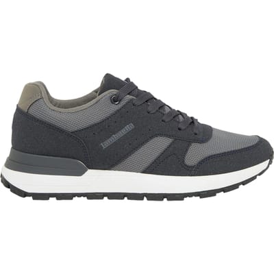 Lambretta Heren Echo 2 Sailor Mesh Laaggesneden Platte Trainers (Marine/Grijs)