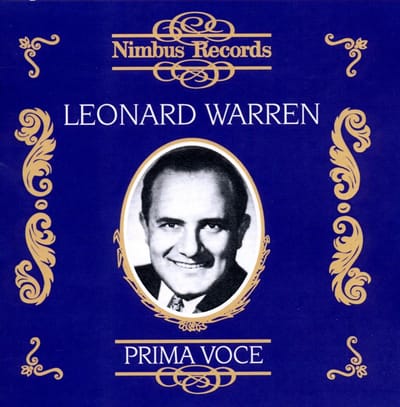 Leonard Warren - Prima Voce (2 CD)