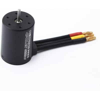 3650 3600KV Hoge Kwaliteit Borstelloze Motor Vervanging voor HSP HPI Wltoys 1:8/1:10 Onderdelen voor Auto en Boot met Afstandsbediening 4500KV zwart