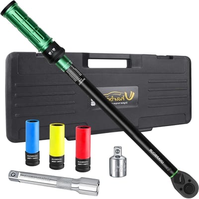 Momentsleutel Set - Auto Sleutel - Auto Onderhoud - Breed Koppelbereik - 20-230 Nm - Groen