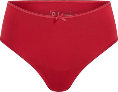 RJ Pure Color Dames Maxi String Donkerrood M
