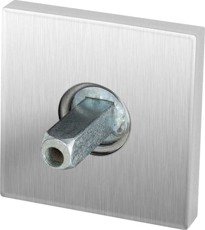 Rozet - RVS geborsteld - RVS - GPF -