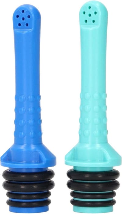 Reis Bidet Set - Persoonlijk Toilet - Hygiëne Onderweg - Universele Flesdop - 2 Stuks - Wit