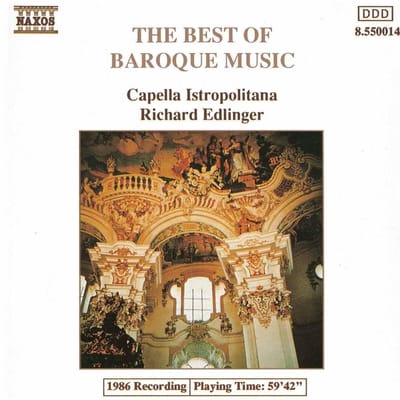 Capella Istropolitana, Richard Edlinger - Best Of Baroque Music (CD)