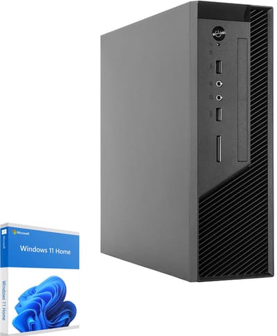 Sedatech Mini-PC Werkstation ITX • Intel i3-12100 4x 3.3GHz • Intel UHD Graphics 730 • 16Gb RAM • 1Tb SSD M.2 • DVD-RW • WiFi • Bluetooth, USB C • CardReader • Windows 11 • Desktop computer