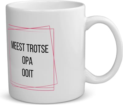 Akyol - meest trotse opa ooit koffiemok - theemok - Opa - trotse opa - verjaardagscadeau - verjaardag - cadeau - cadeautje voor opa - opa artikelen - kado - geschenk - gift - 350 ML inhoud