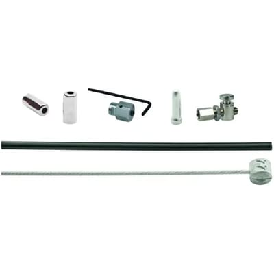 Xlc Br-x95 Roller Brake Cable/cover Kit Remkabelset Zwart 1.5 x 1700/2350 mm