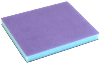 aladdien - Schurende Schuren Spons Blokken - Flexibel Schuurpapier - Blauw - Ideaal voor Hout en Muur - Perfect voor Polijsten - Geschikt voor Meerd...