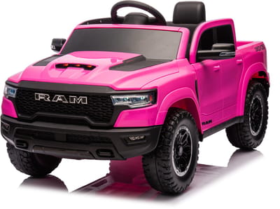 Dodge RAM 1500 12V Kinderauto Roze
