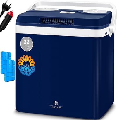 Koelbox - Mini Koelkast - Dranken Koelen - Koelt en Verwarmt - 32 Liter - Antraciet