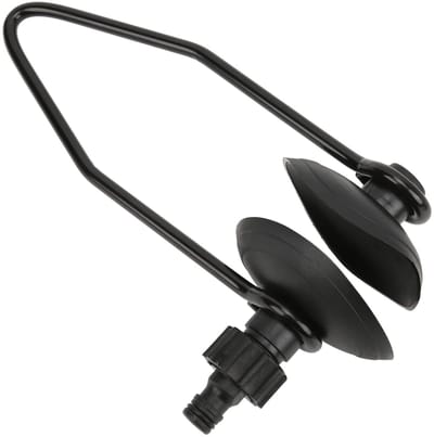 Dailygoods- Motorspoeling 28 cm - Universele Motorspoeler - Geschikt voor de meeste boten - Slijtvast Rubber - Hoogwaardig Verenstaal - Stabiele Prestaties - Motorreiniger