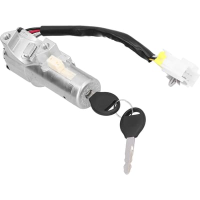Auto Contactslot Schakelaar Deur Kofferbaksleutelset ABS Metaal voor Nissan Navara D22 031997 tot 052006 gray