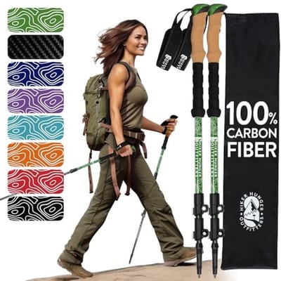 Duurzame rubberen tips en voeten voor trekkingstokken - accessoires en vervangingen (4 stuks)