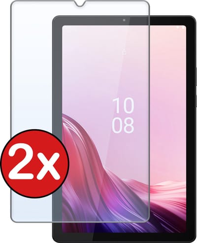 Screenprotector - 2 Stuks - Geschikt voor Lenovo Tab M9 - Extra Sterk - Beschermglas - Gehard Glas - Tempered Glass - Screen Protector