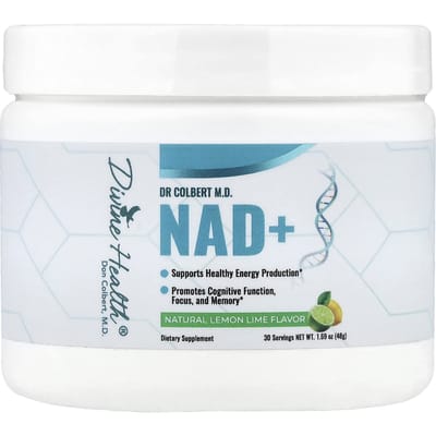 Goddelijke gezondheid, dokter. Colbert MD, NAD+, Citroen Limoen, 1,69 oz (48 g)