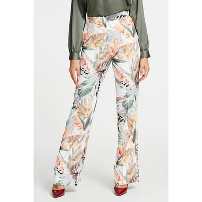 GUESS Marciano By  Reina Pant Desert Palm Size: 38 | Wide-Leg & Flared Pants Outlet | Dames |
