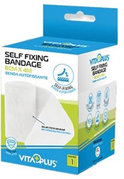 VitaPlus Rol bandage 8 cm x 4 meter
