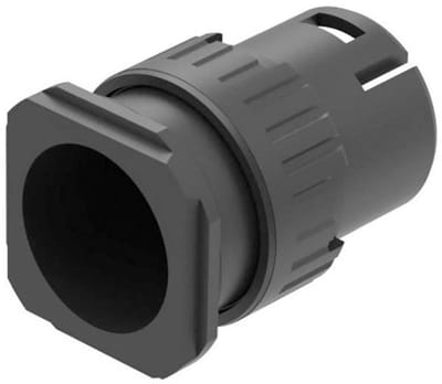 Verlichte Drukknop - Momentary Schakelaar - Industrieel Gebruik - IP65 Waterdicht - 22.3mm Montagegat - Zwart