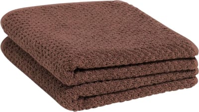 Yumeko handdoeken dots roze 50x100 - 2 st - Hotelkwaliteit - Bio, eco & fairtrade
