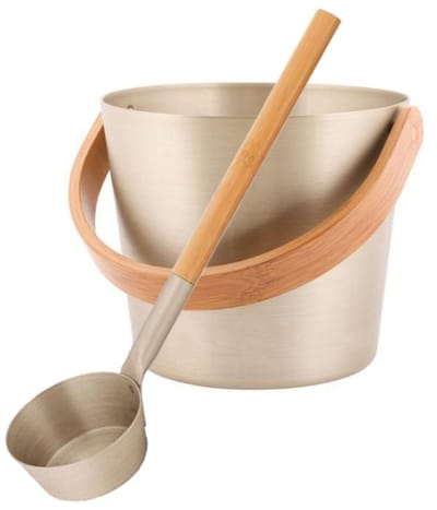Rento Sauna emmer en lepel – Champagne