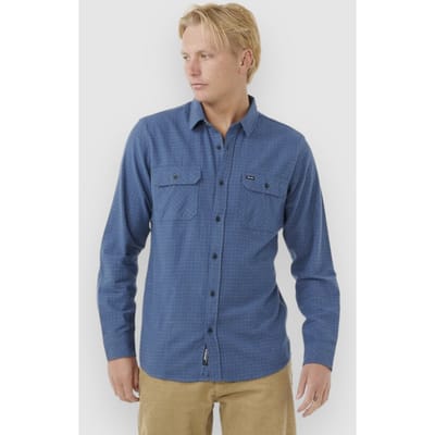 Rip Curl Classic Surf Checked In Flanne Shirt blauw