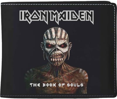 Rocksax Iron Maiden - Book Of Souls Portemonnee - Zwart