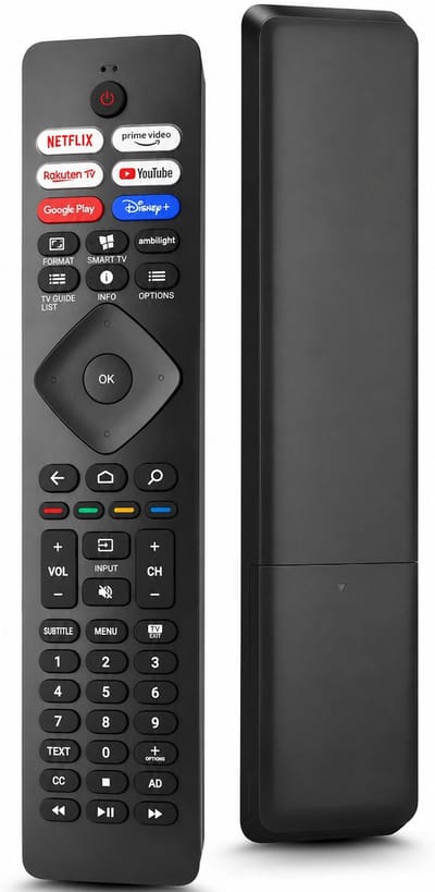 Universele afstandsbediening voor Philips Smart TV - Geschikt voor alle Philip Smart televisie's - LED / OLED / ANDROID
