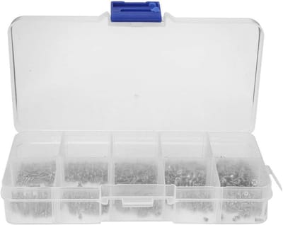 Dailygoods - Roestvrijstalen Zelftappende Kruiskopschroeven - Set van 1000 Stuks - Hoge Sterkte - Geschikt voor Elektronica Reparatie - Diverse Maten