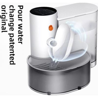 Kat Automatische Waterdispenser Huisdier Aantrekkelijke Kracht Waterdispenser Huisdier Waterdispenser Kitten Hond Drinkwater Stromend Zonder Stekker