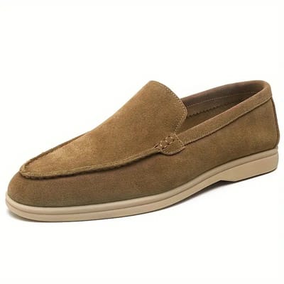 Bovista Loafers Heren - Met Hak - Herenschoenen - Instappers - Khaki 39.5