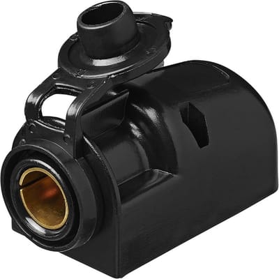 ProPlus Opbouwdoos - DIN - 12V/24V - 16A - 66x31x35 mm - Zwart