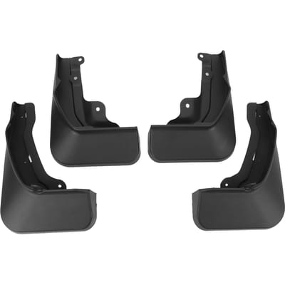 4 Stuks Spatlappen Set Anti Spattend Voor en Achter Spatborden voor CRV CRV LX EX EXL 2023 2024 black