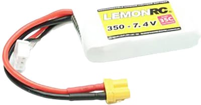 LemonRC LiPo accupack 7.4 V 350 mAh Aantal cellen: 2 35 C Softcase XT30