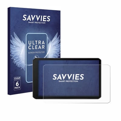 Savvies - Screenprotector voor Garmin DriveCam 76 - Folie Beschermfolie transparant 6 Stuks