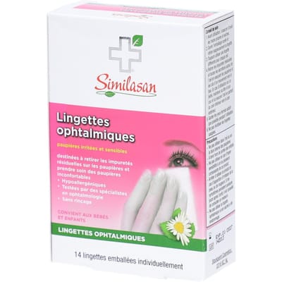 Similasan - Reinigende Oogdoekjes - Verzorging van oogleden – 14 stuks