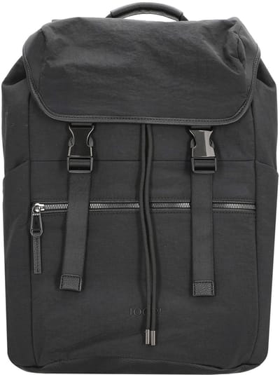 JOOP! Vrije tijd rugzak Rugzak met laptopvak Narni Henning Backpack Black Zwart