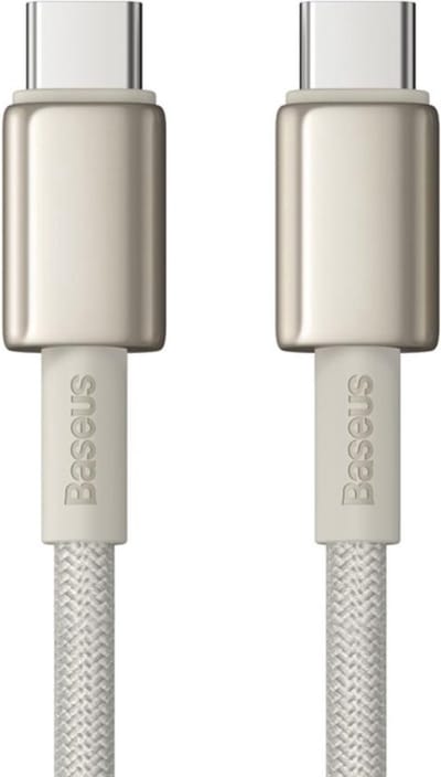 Baseus - Tungsten - Gold USB-C/USB-C 100W 2m kabel - goud