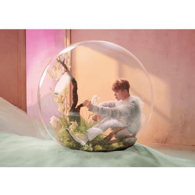 BTS (BangTan-jongens) 3D Ansichtkaart Love Yourself 7 leden, foto Lenticulair