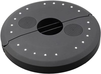 Draadloze LED Lamp met Bluetooth Speaker Ø 20 cm - Sfeerlamp Oplaadbaar voor Binnen & Buiten