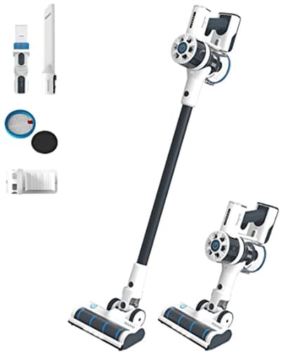 Draadloze 2-in-1 stofzuiger met digitale motor en zelfreinigende elektrische borstel - 200 Watt