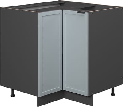 Vicco Fame-Line Hoekkast – 80.5 cm zonder werkblad Licht blauw-grijs