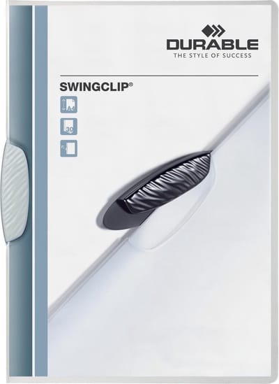 Klemmap durable 2260 swingclip wit 25 stuks