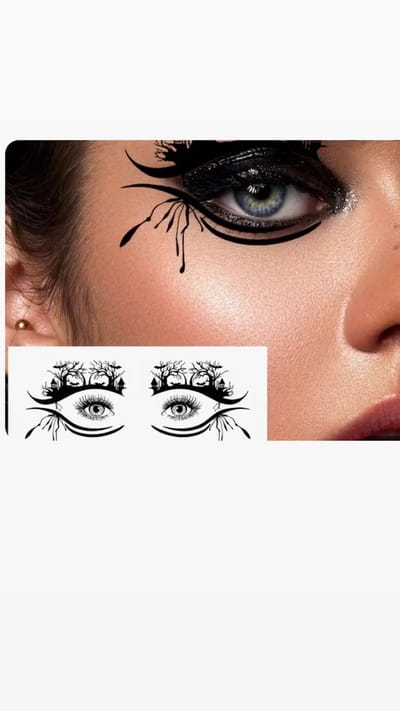 Akyol - Halloween - Halloween masker - carnaval - gezicht tattoo - tattoo - gezicht tattoe - schrikken trick or treat