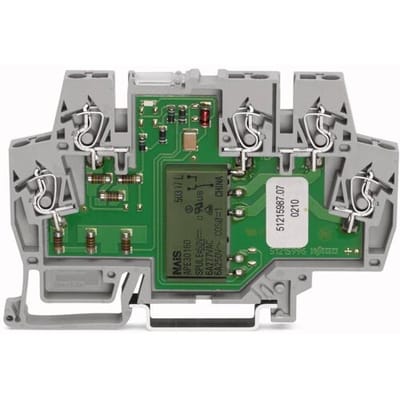 WAGO 859-368 Relaisklem Nominale spanning: 230 V/AC Schakelstroom (max.): 5 A 1x wisselcontact 1 stuk(s)