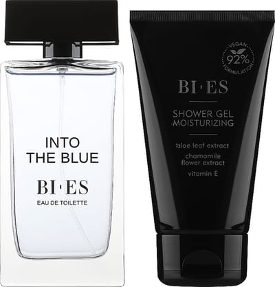 Bi-Es Into The Blue Set: Eau de Toilette 90ml + Shower Gel 150ml