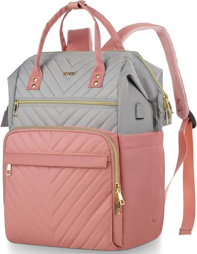 Waterdichte Laptop Rugzak voor Dames en Tienermeisjes - 15,6 inch, Anti-Diefstal, Ideaal voor School, Reizen en Werk