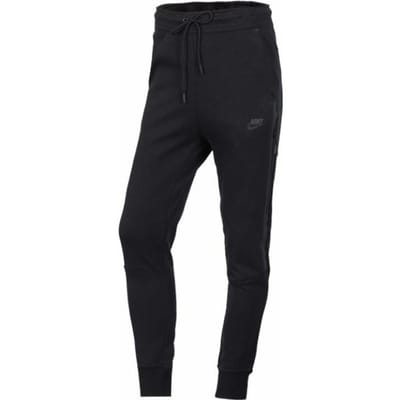 Nike Gebreide Joggingbroek Dames Zwart Matige Slim Fit Broek 683801-010 S black