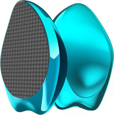 Voor Voetvijl - 2-in-1 Nano Glass - Voetvijl Eeltverwijderaar Set - Eeltrasp - Eeltvijl - Voetverzorging - Eeltschaaf - Voor Natte En Droge Voeten - Likdoorn - Eksteroog - Pedicure - Professionele Eeltverwijderaar - Verwijder Dode Huid - Meerblauw