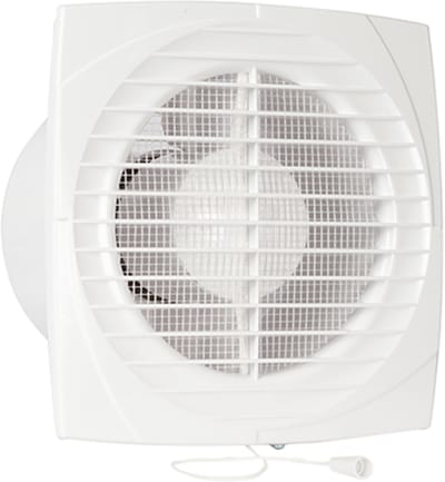 Badkamer-/ toiletventilator DVT 125 wit